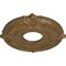 Ekena Millwork Attica Ceiling Medallion (Fits Canopies up to 3 1/2"), 12 3/4"OD x 4"ID x 1/2"P, Rubbed Bronze CM12ATRZS - alternate 2